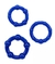 Efectivo: $11.000. ST KIT DE 3 ANILLOS PENEANOS BLUE - SWD191 - comprar online