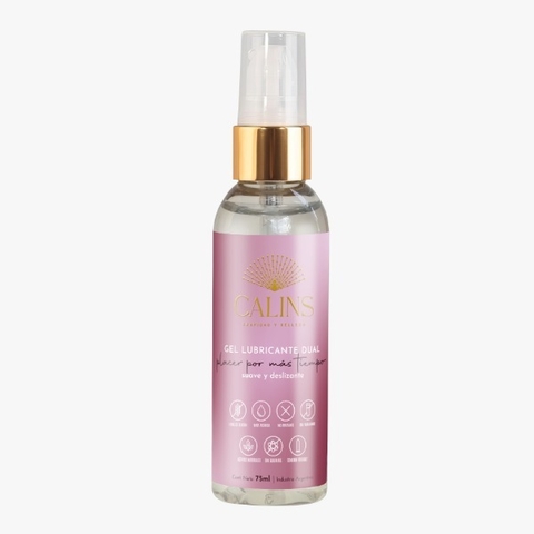 Efectivo: $7.500. CALINS DUAL: LUBRICANTE RETARDANTE - LUBRICANTE ANAL 75 ml - 001-112011