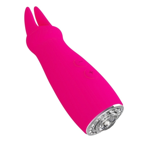 Efectivo: $44.500. ST VIBRADOR CLITORIANO DIAMOND 2 RABBIT (12,5 cm x 3,6 cm) - ST-NIP-0011