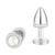 Efectivo: $11.000. STEEL MICRO ANAL PLUG WITH STRASS (5,5 x 2,1 cm) - 1956-87