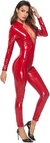 Efectivo: $47.500. CATSUIT DE VINILO MANGAS LARGAS - FR702R - tienda online