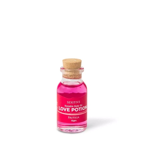 Efectivo: $6.500. SEXITIVE MINI LOVE POTION, ACEITE EFECTO CALOR COMESTIBLE SABOR FRUTILLA 15 ML - A24M - comprar online