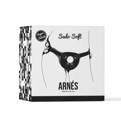Efectivo: $12.600. ARNÉS DE ECOCUERO 45 mm - EROS-002 - comprar online