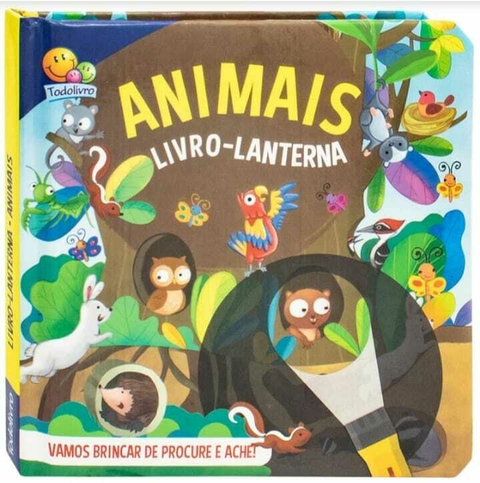 Livro Lanterna Animais