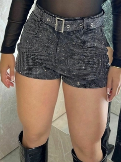 SHORT EM CRISTAIS DE STRASS CLEO