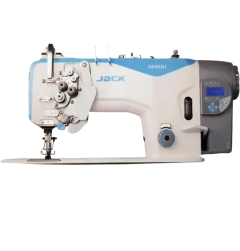 Maquina doble aguja Crochet gigante Rebatibles Jack JK-58750J-405E motor bajo consumo