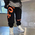 Eachin meninos calças moda carta imprimir esporte calças casuais primavera out - Drip Waves 