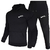 Hoodies e moletom masculino agasalho, marca esportiva impressa casual suéter, t