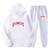 Roupas masculinas Trapstars Poliéster Bolsos Sólidos Misturas de Algodão O Pe- Drip waves