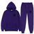 Moletom com capuz e calça de moletom masculino e feminino, Harajuku Running Spo - Drip Waves 