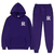 Moletom com capuz e calça de moletom masculino e feminino, Harajuku Running Spo - comprar online