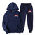 Roupas masculinas Trapstars Poliéster Bolsos Sólidos Misturas de Algodão O Pe- Drip waves - Drip Waves 