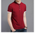 Camiseta masculina BreezeTouch: Estilosa com gola alta e meio botão, oferecendo conforto e um toque suave em um design elegante - comprar online