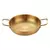 Inox Culinary: Panela de arroz de marisco em aço inoxidável, perfeita para preparar deliciosas paellas caseiras e pratos de piquenique
