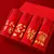Conjunto de 4 cuecas boxer Dragon masculinas de puro algodão com estampa vermelha na internet