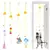 Gato Swing Disc: Brinquedo elástico para gatos pendurado na porta com corda longa e disco pegajoso