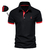 Polo Versátil 24/7: Para quem busca versatilidade para todas as ocasiões. 35% algodão camisa polo masculina casual cor sólida - comprar online