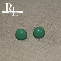 Brinco botão (Verde) - B - 015