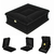 Colar De Veludo Preto Pingente Trinket Box, Luxuoso Caixa De Jóias, Anéis