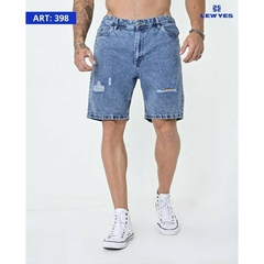 BERMUDA JEAN AZUL LY TALLE 40