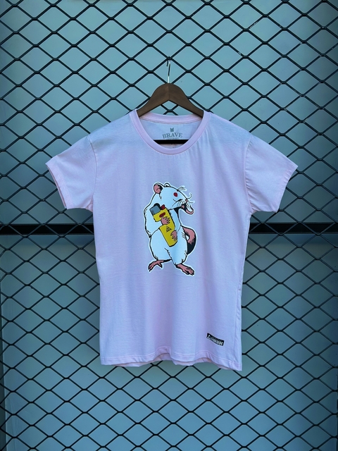 Camiseta Rato Feminino - comprar online