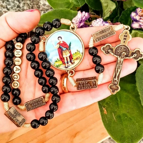 Terço Personalizado • Santo Expedito