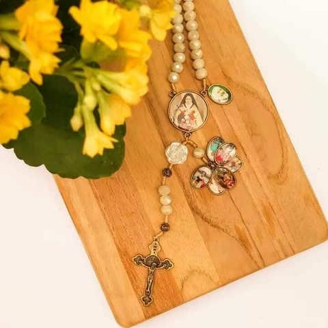 Terço Personalizado • Santa Terezinha