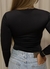 Body Decote Quadrado Manga Longa na internet
