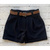Shorts de Alfaiataria Com Cinto na internet