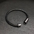 Pulseira De Couro Trançado Masculina Fecho Magnético Mark