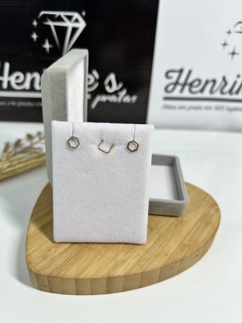 Brinco hexágono - comprar online