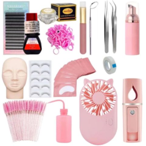 Kit profissional extensão de cílios - básico