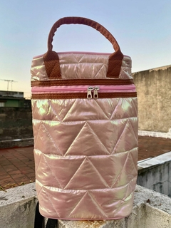 Mochila matera rosa
