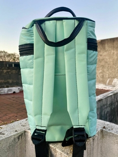 Mochila matera verde aqua - Cabeza de Mate Tienda de Mates
