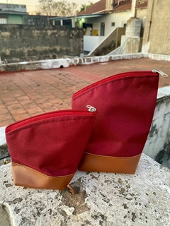 Yerbera y azucarera Flex bordo
