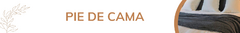 Banner de la categoría Pie de cama 
