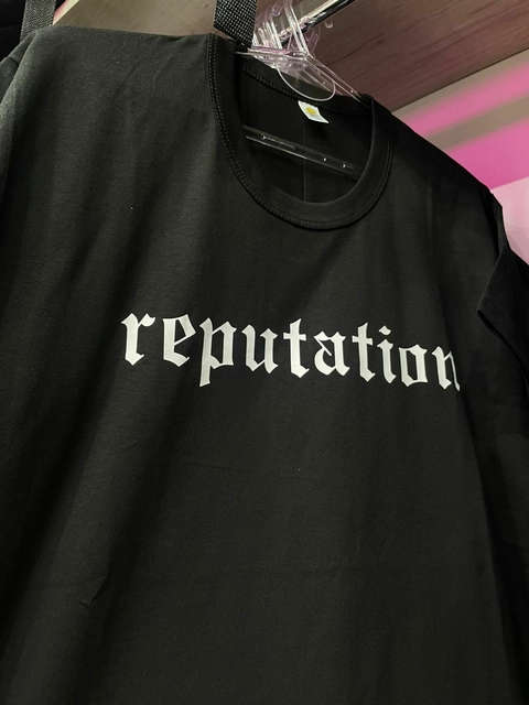 Remera Reputation Logo Taylor Swift