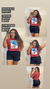 T-Shirt Cropped’ S - Ingrid modass