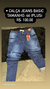 Calça jeans PLUs basic