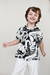 Camisa Sambinha em Preto e Branco - comprar online
