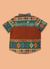Camisa Sambinha do bordado colorido - loja online