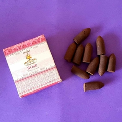 Incenso Cone Cascata Rosas - Goloka Ayurvedic - comprar online