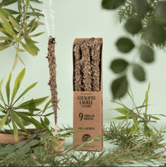 Incenso Eucalipto e Cedro - Sagrada Madre Herbal - comprar online