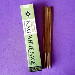 Incenso Sálvia Branca de Massala - Golden Nag Indiano - comprar online
