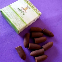 Incenso Cone Cascata Jasmim - Goloka Ayurvedic - comprar online