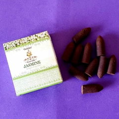 Incenso Cone Cascata Jasmim - Goloka Ayurvedic na internet