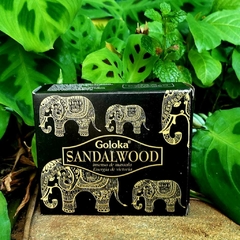 Incenso Cone Cascata Sandalwood - Goloka