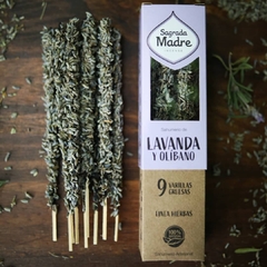 Incenso Lavanda e Olíbano - Sagrada Madre Ervas e Flores - loja online
