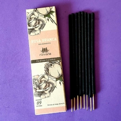 Incenso Natural Nirvana - Rosa Branca: Relaxamento na internet