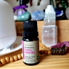Óleo Essencial Capim Cidreira - Via Aroma